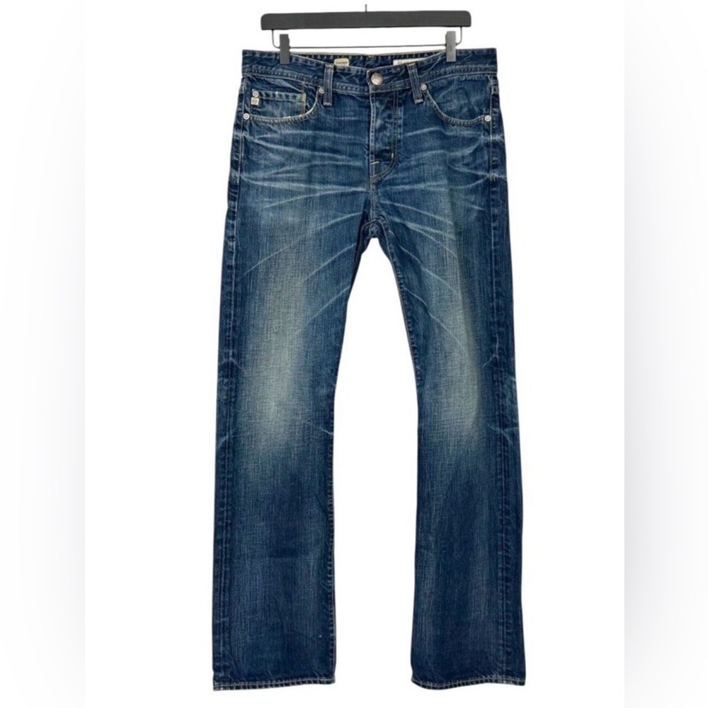 AG Adriano Goldschmied Men's Protege Jeans Slim Straight Button Fly Size 33 x 33